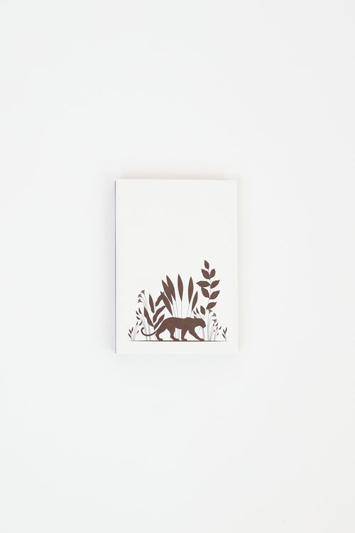 Cartier 2023 White & Red Jungle Graphic Notebook