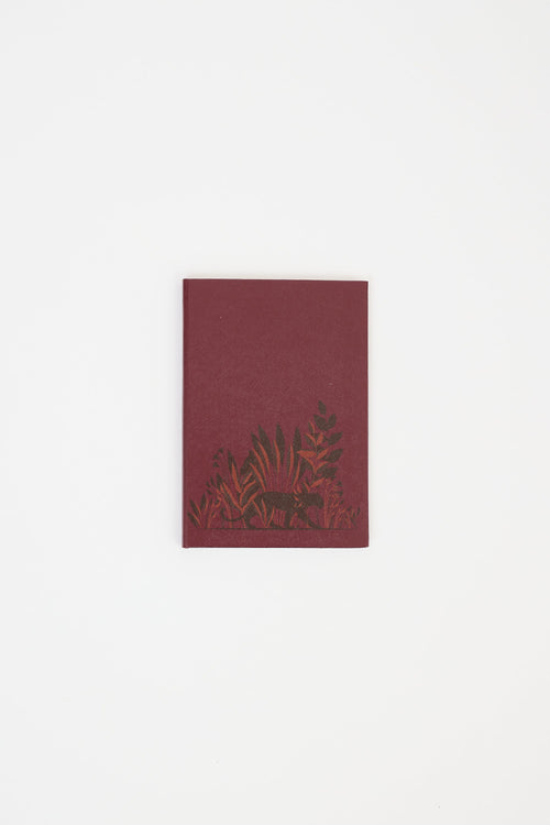 Cartier 2023 White & Red Jungle Graphic Notebook