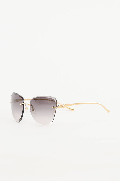 Cartier CT0032RS Angular Square Sunglasses