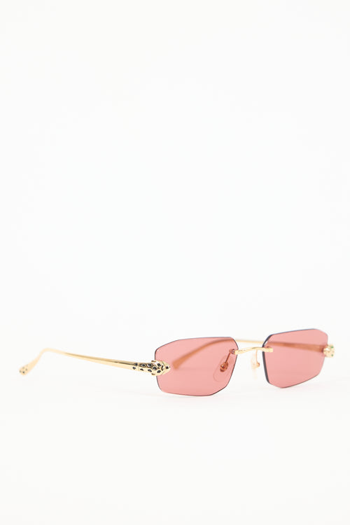 Cartier M2ZL60013 Rectangle Sunglasses