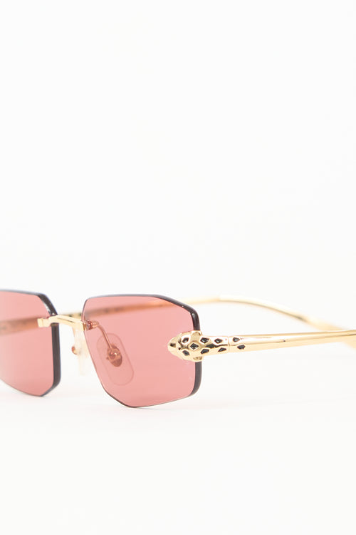 Cartier M2ZL60013 Rectangle Sunglasses