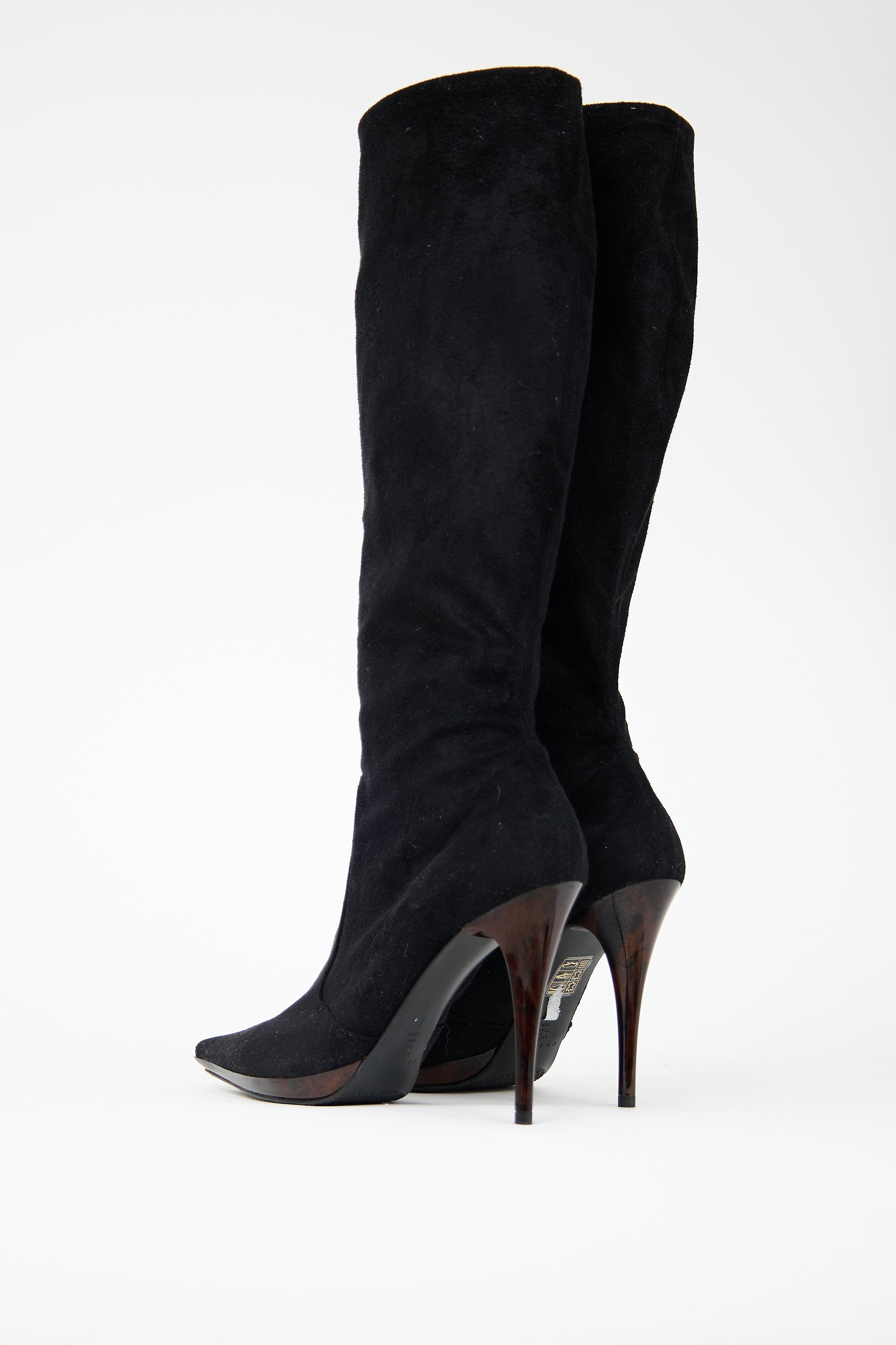 Casadei Suede Tall Boot