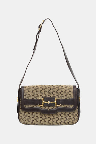 Celine 1970s C Sulky Buckle Bag