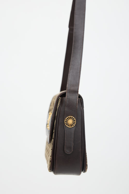 Celine 1970s C Sulky Buckle Bag