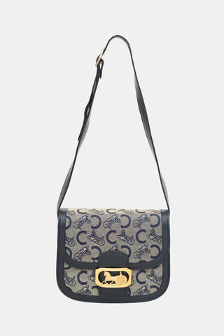 Celine 1970s C Sulky Carriage Bag