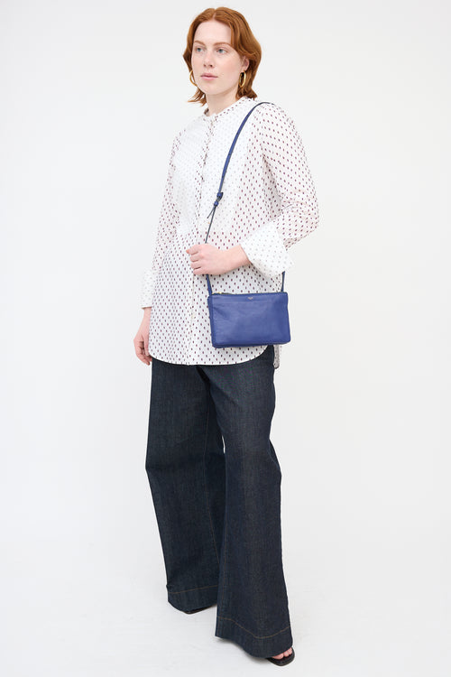 Celine 2013 Leather Trio Crossbody Bag