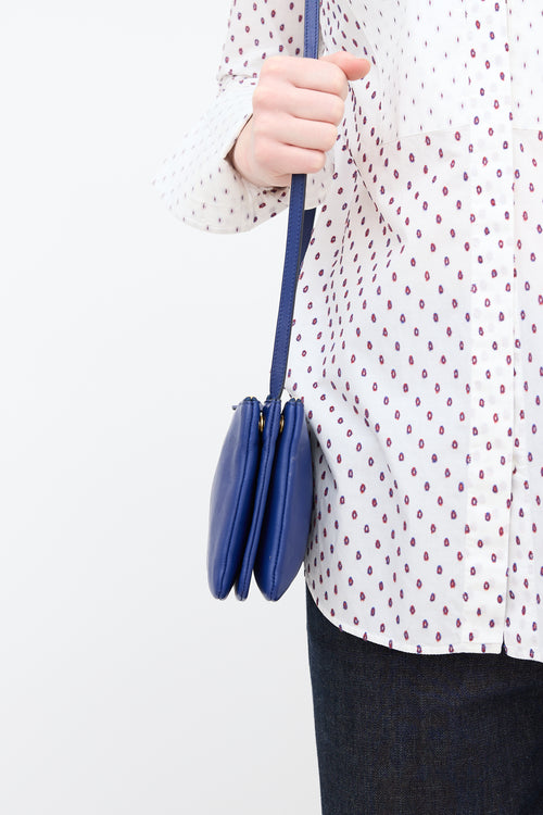 Celine 2013 Leather Trio Crossbody Bag