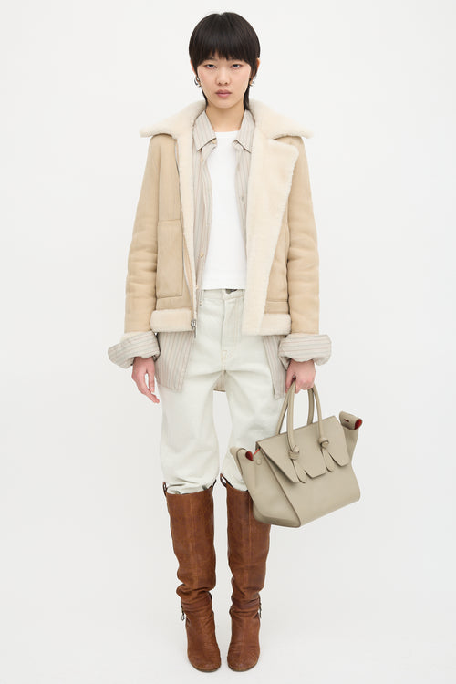 Celine 2015 Leather Medium Tie Knot Bag