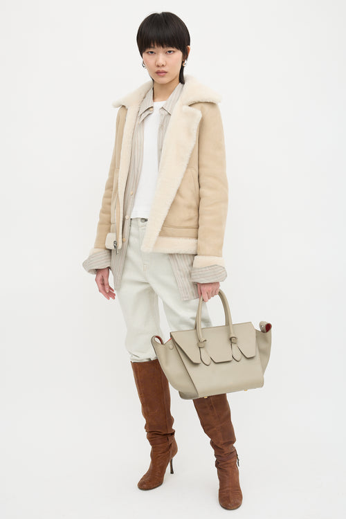 Celine 2015 Leather Medium Tie Knot Bag