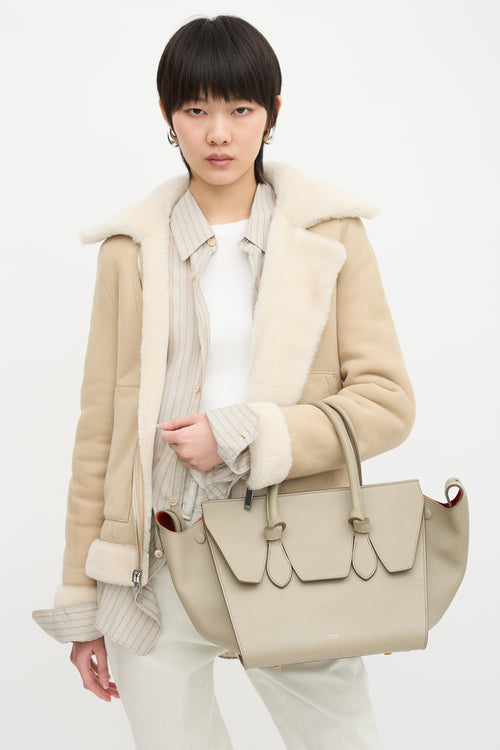 Celine 2015 Leather Medium Tie Knot Bag