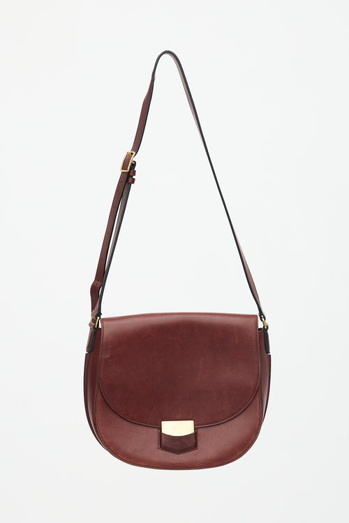Celine 2015 Leather Small Trotteur Crossbody Bag