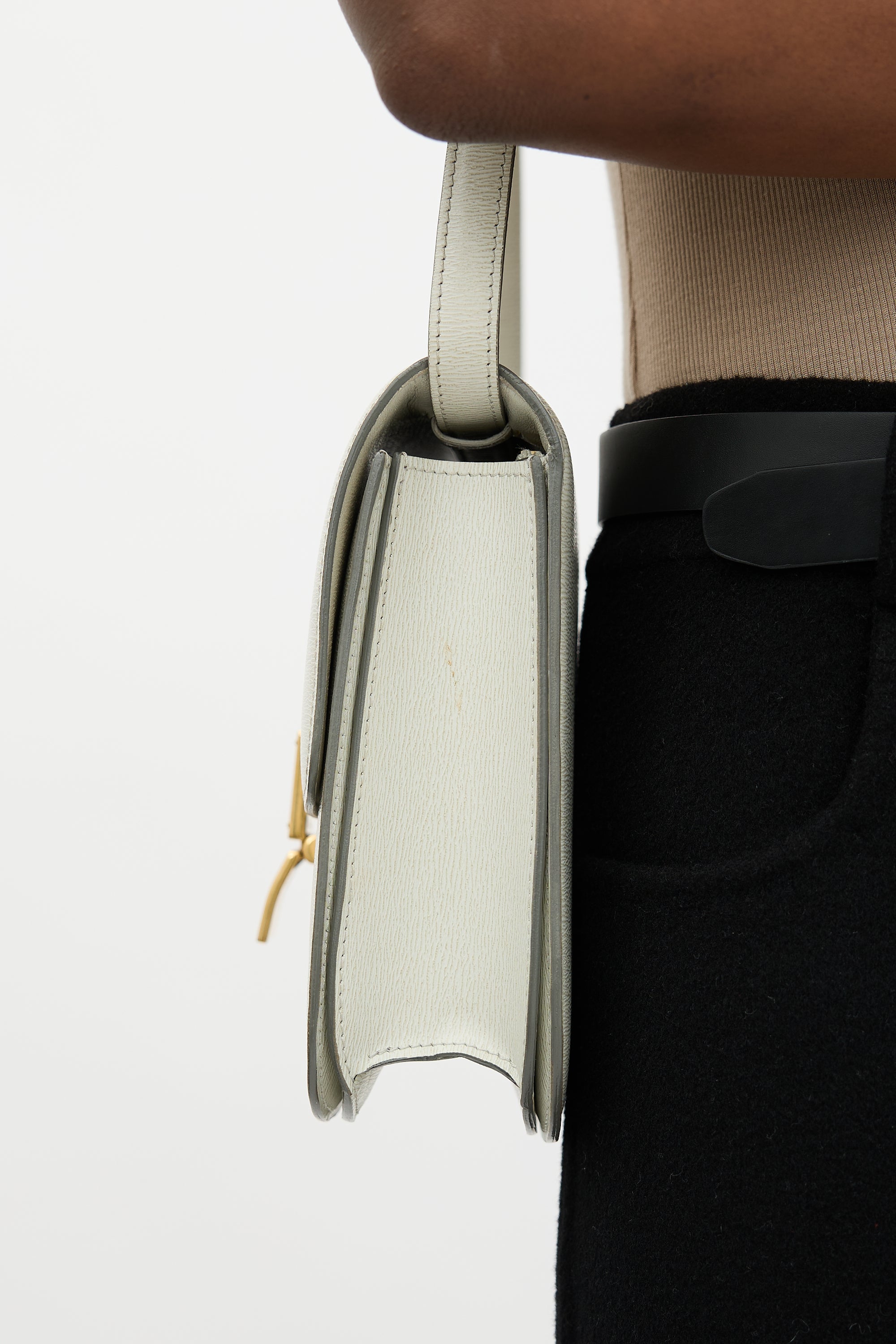 Celine 2016 Leather Medium Box Bag