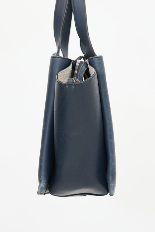 Celine 2016 Leather Medium Trifold Bag
