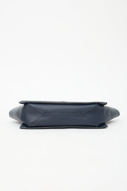 Celine 2016 Leather Medium Trifold Bag