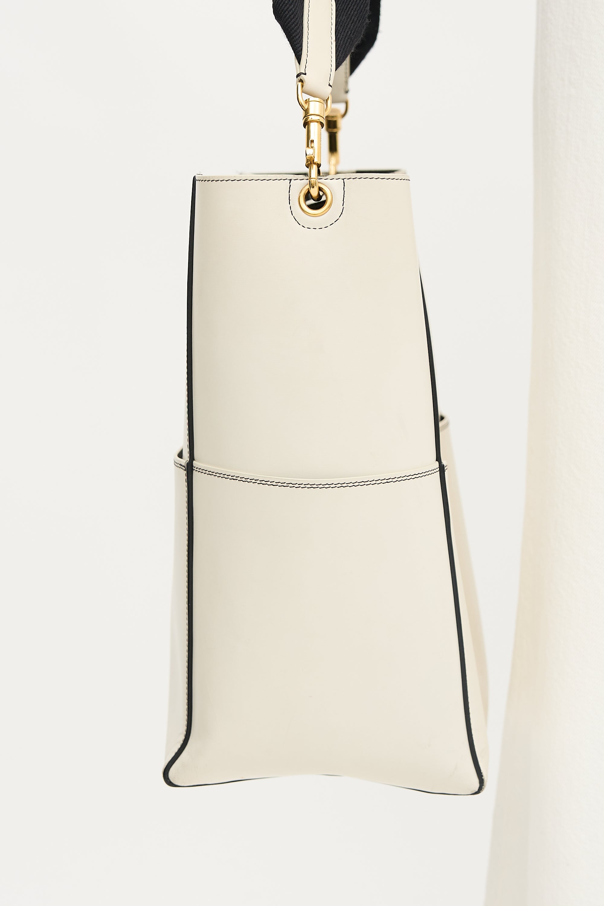 Celine 2016 Leather Sangle Seau Bucket Bag