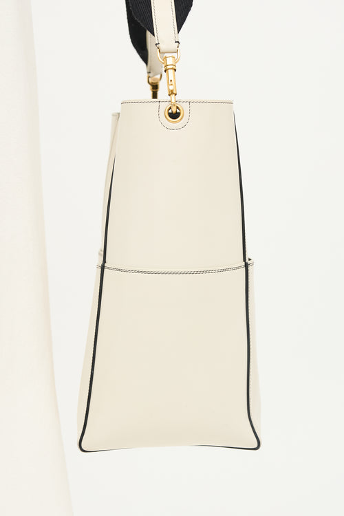 Celine 2016 Leather Sangle Seau Bucket Bag