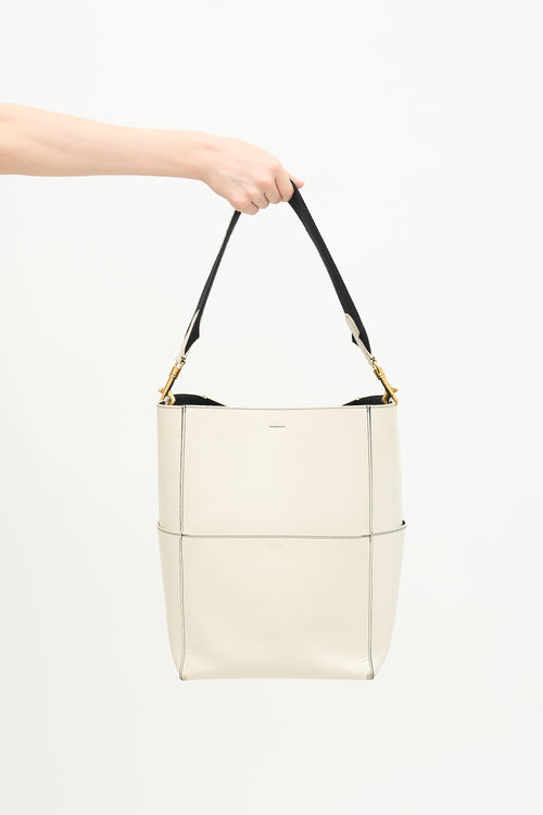 Celine 2016 Leather Sangle Seau Bucket Bag