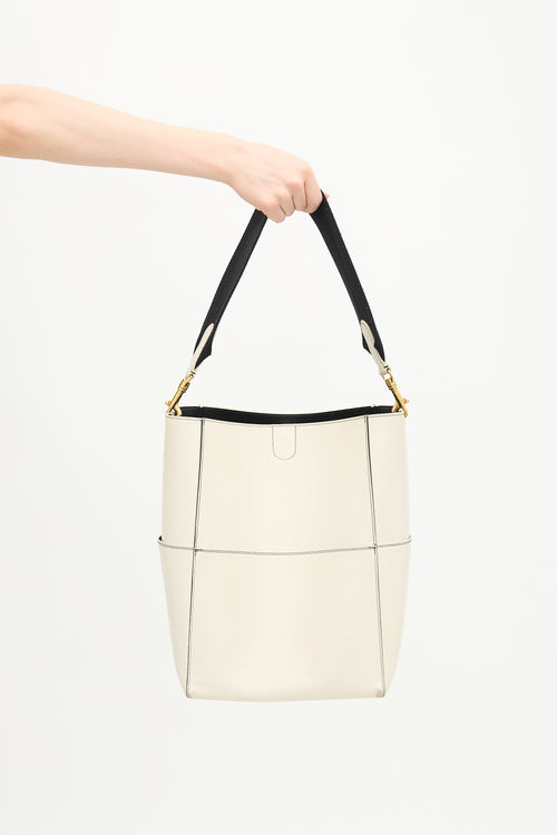 Celine 2016 Leather Sangle Seau Bucket Bag