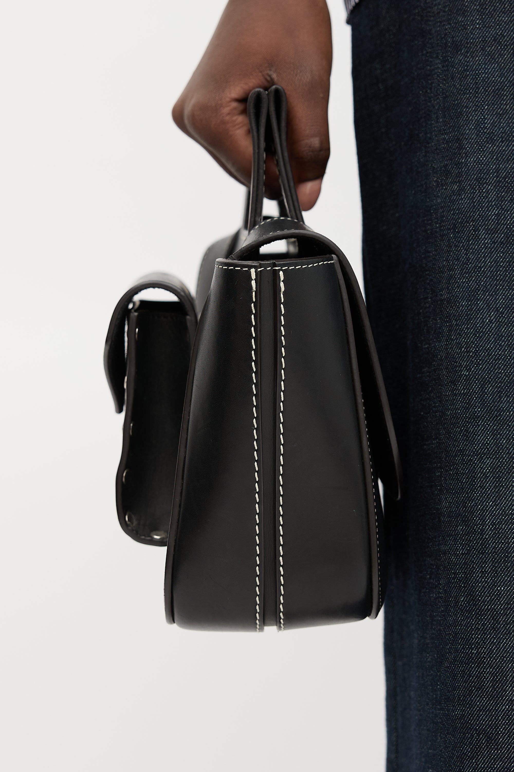 Celine 2016 Leather Small Square Bag