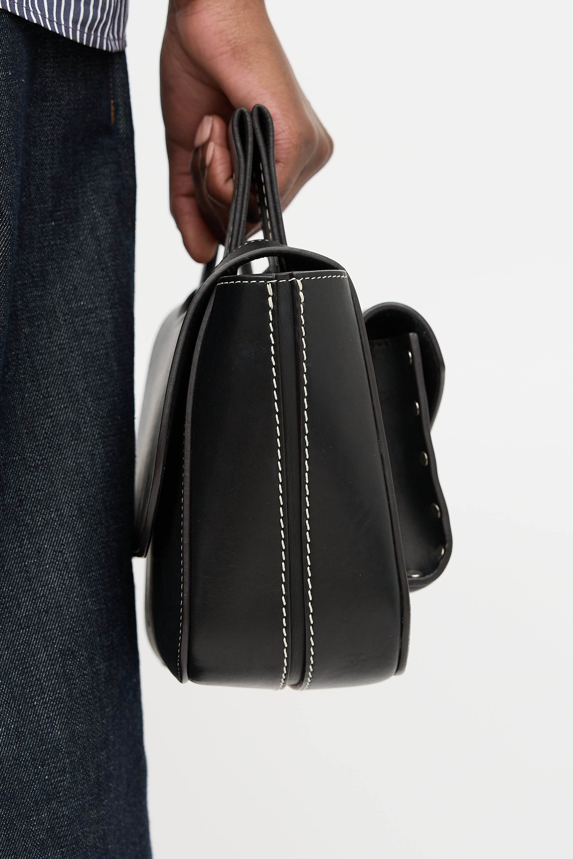 Celine 2016 Leather Small Square Bag
