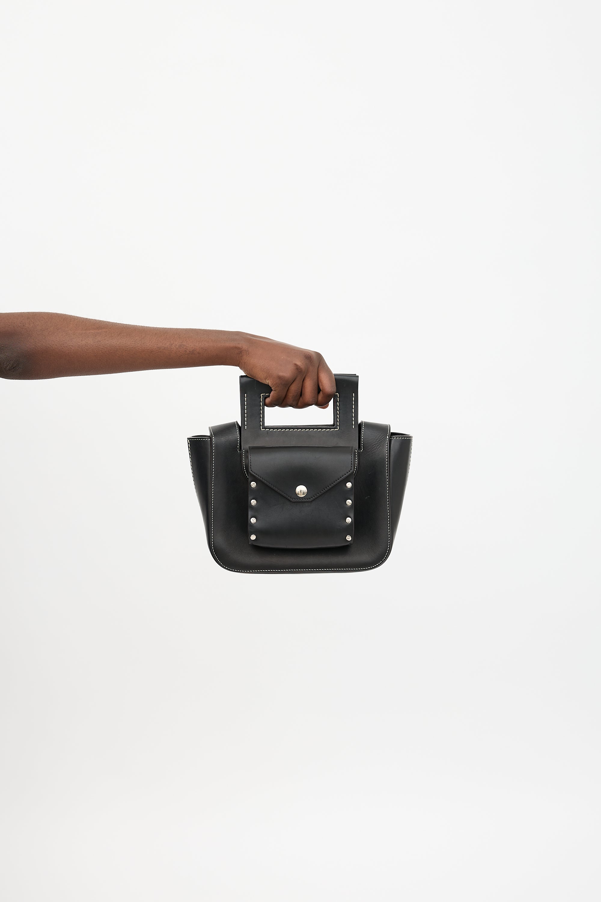 Celine 2016 Leather Small Square Bag