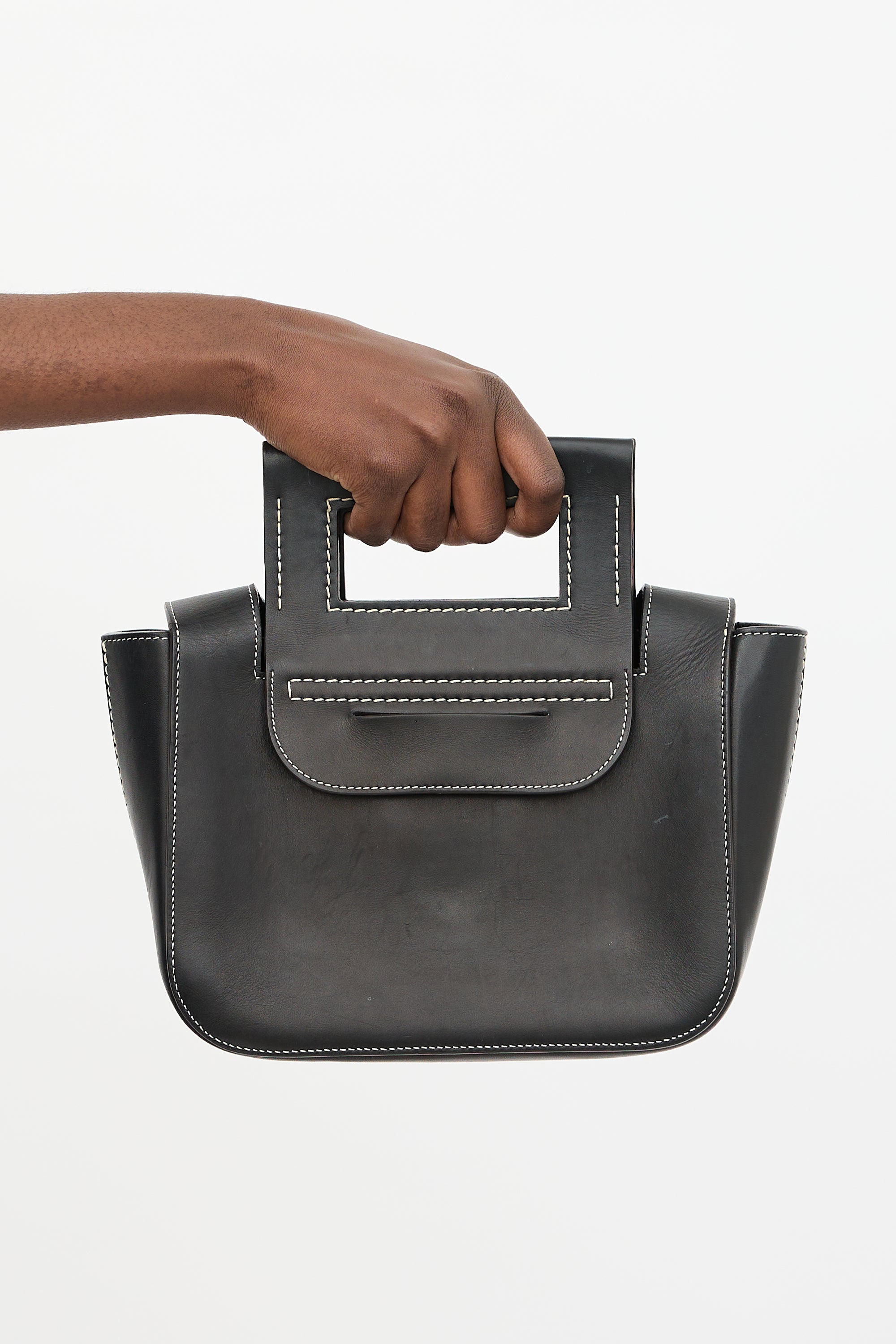 Celine 2016 Leather Small Square Bag