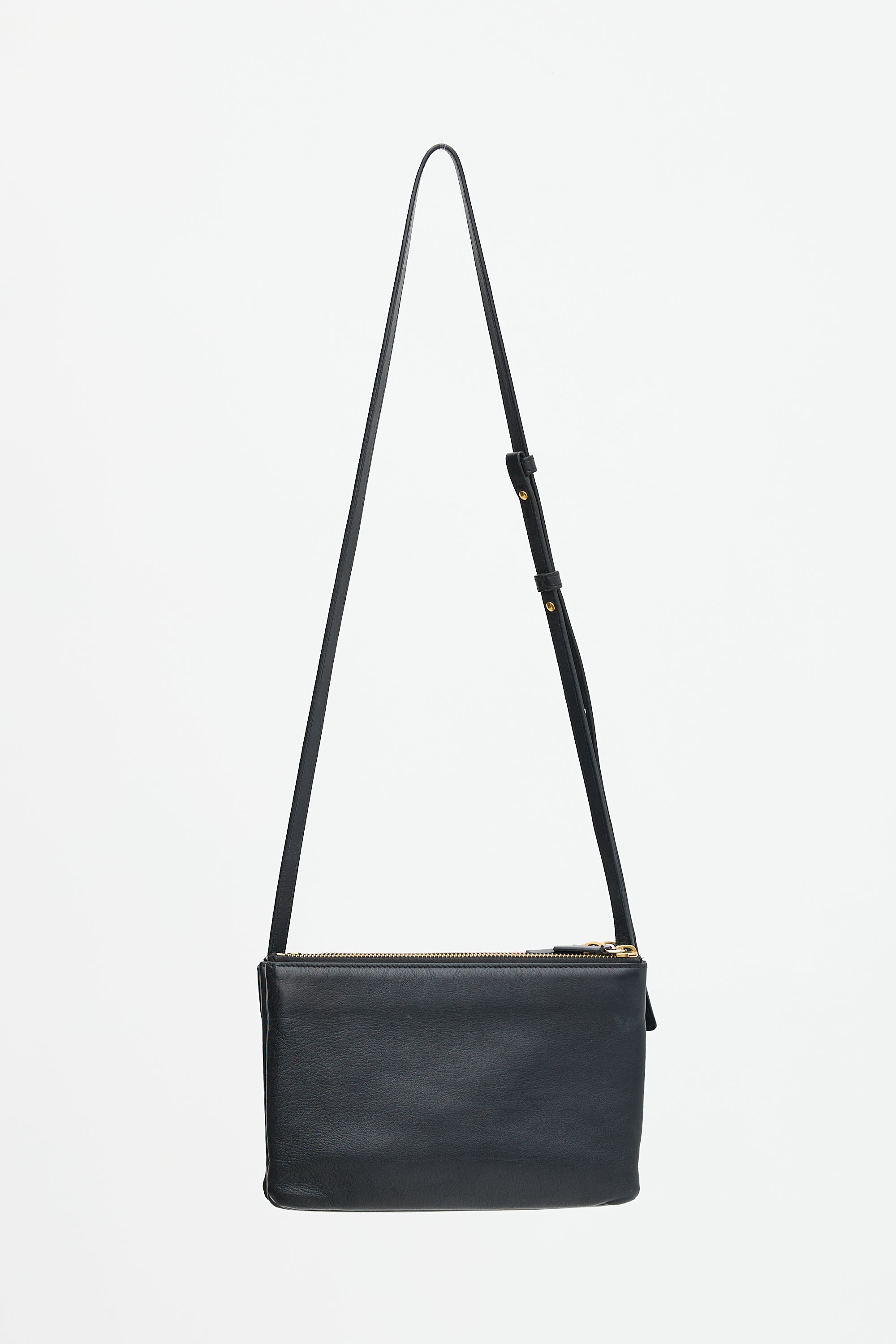 Celine 2016 Leather Small Trio Bag