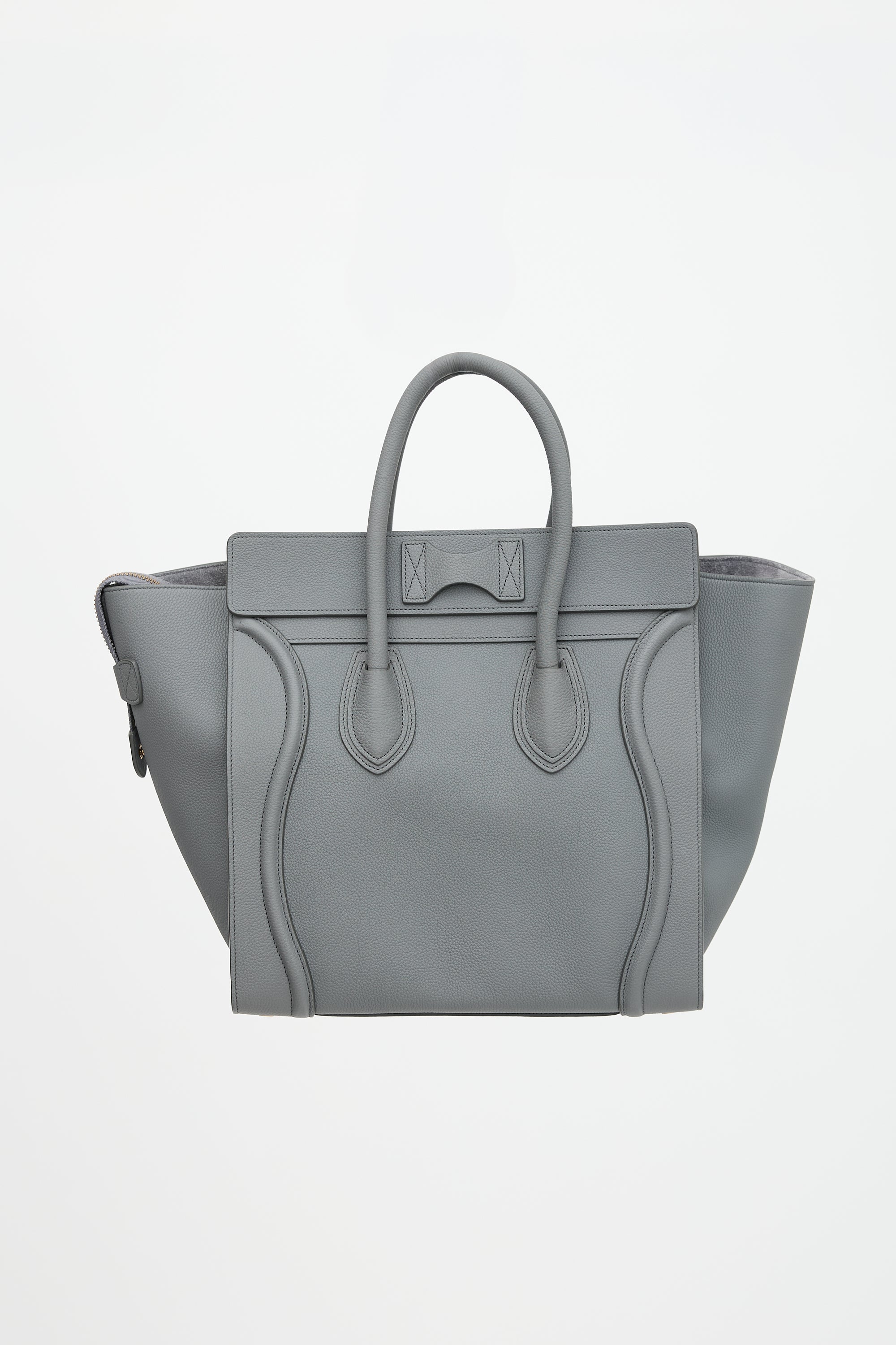 Celine 2017 Leather Mini Luggage Tote Bag