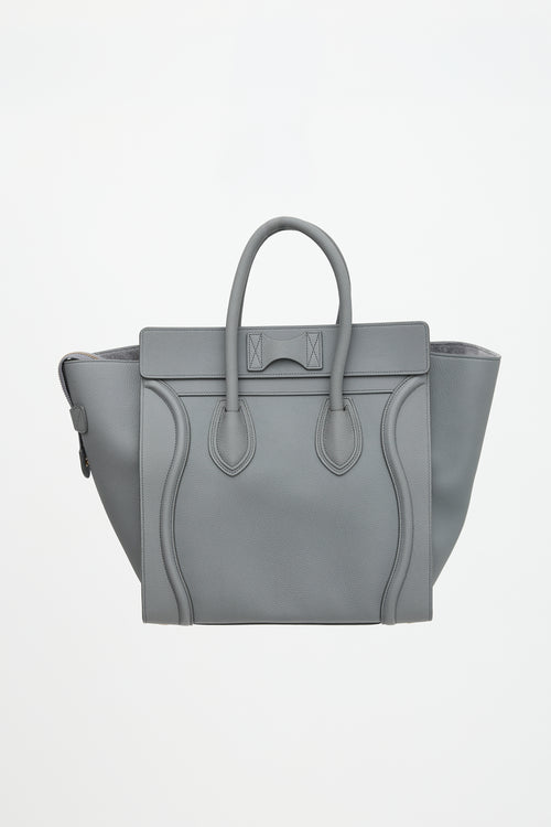 Celine 2017 Leather Mini Luggage Tote Bag