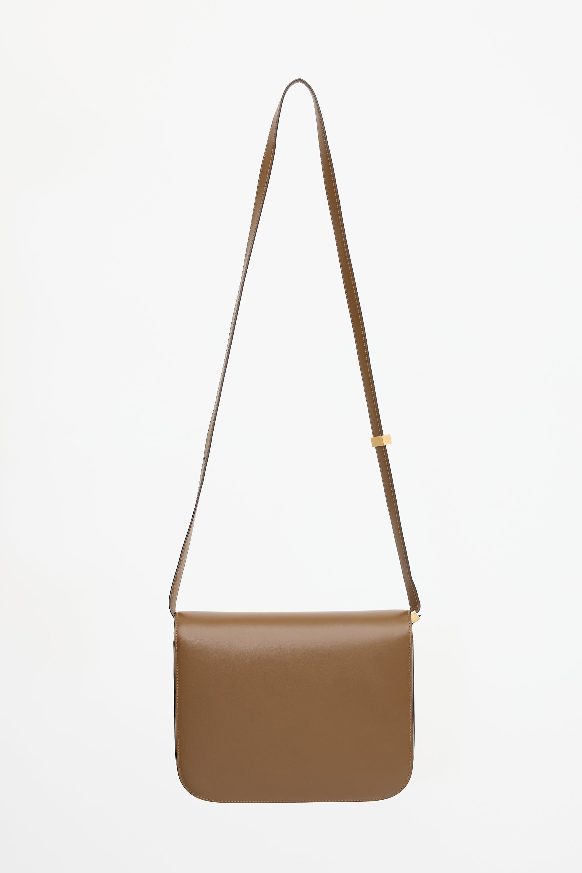 Celine 2018 Leather Medium Classic Box Flap Bag