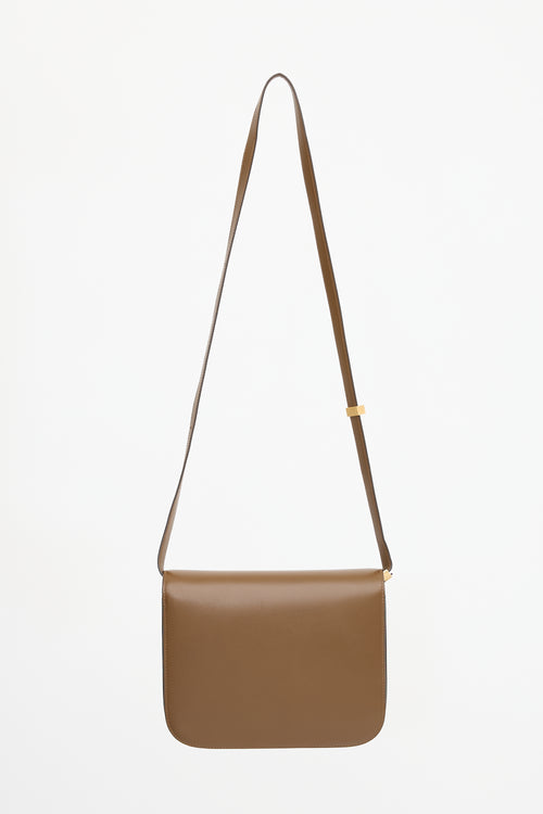 Celine 2018 Leather Medium Classic Box Flap Bag