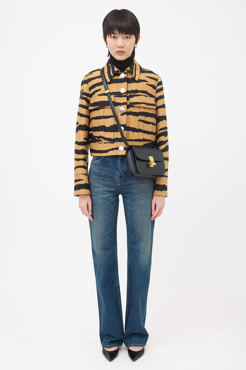 Celine 2021 Leather Teen Classic Box Bag