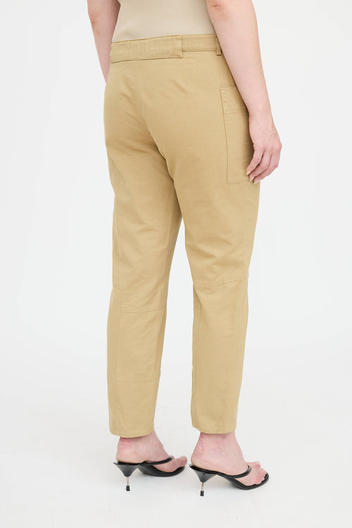 Celine Cropped Cargo Pant