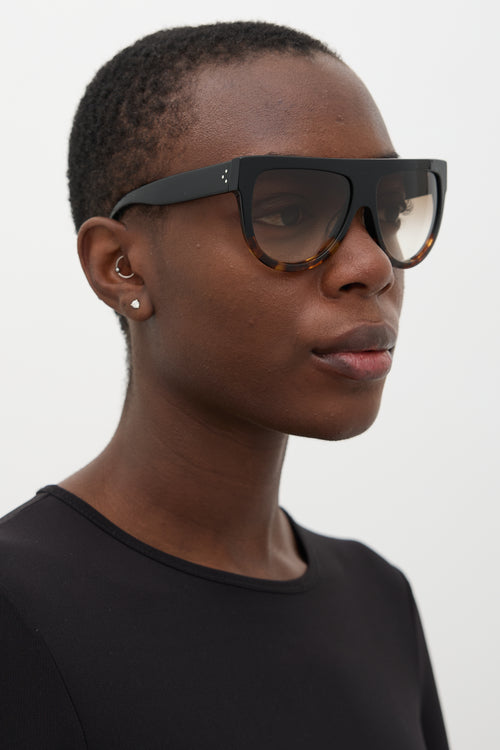 Celine Black & Brown 41026/S Sunglasses