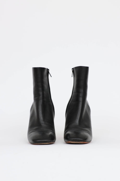 Celine Leather Ankle Boot