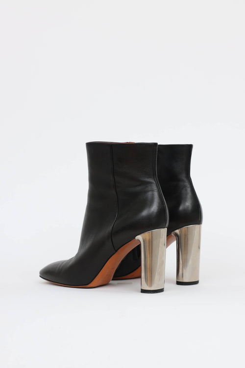 Celine Leather Ankle Boot