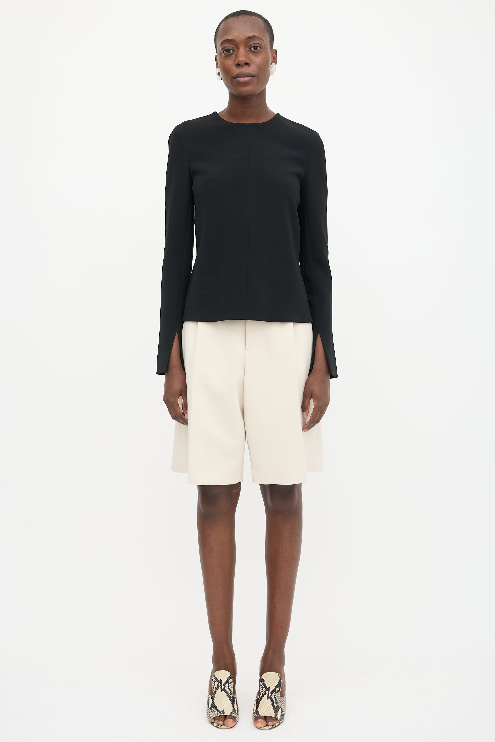 Celine Zipped Vent Top