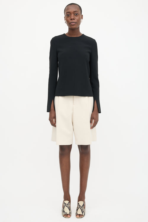 Celine Zipped Vent Top