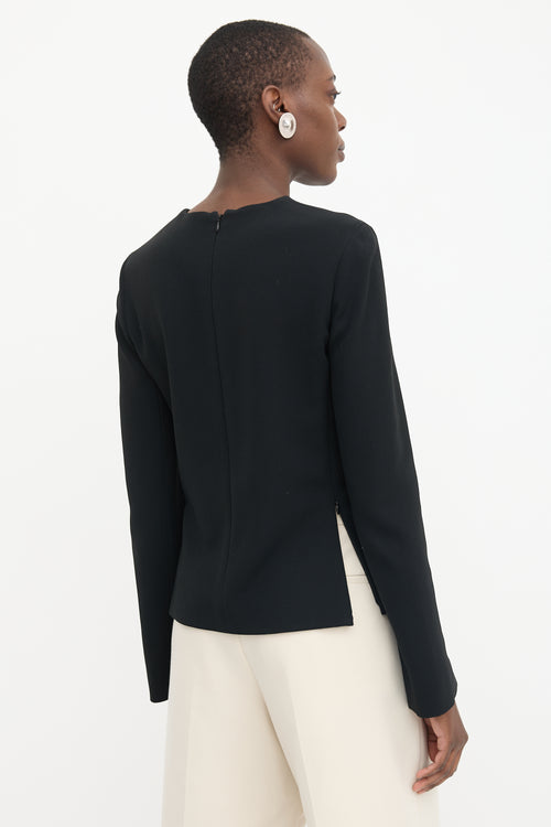 Celine Zipped Vent Top