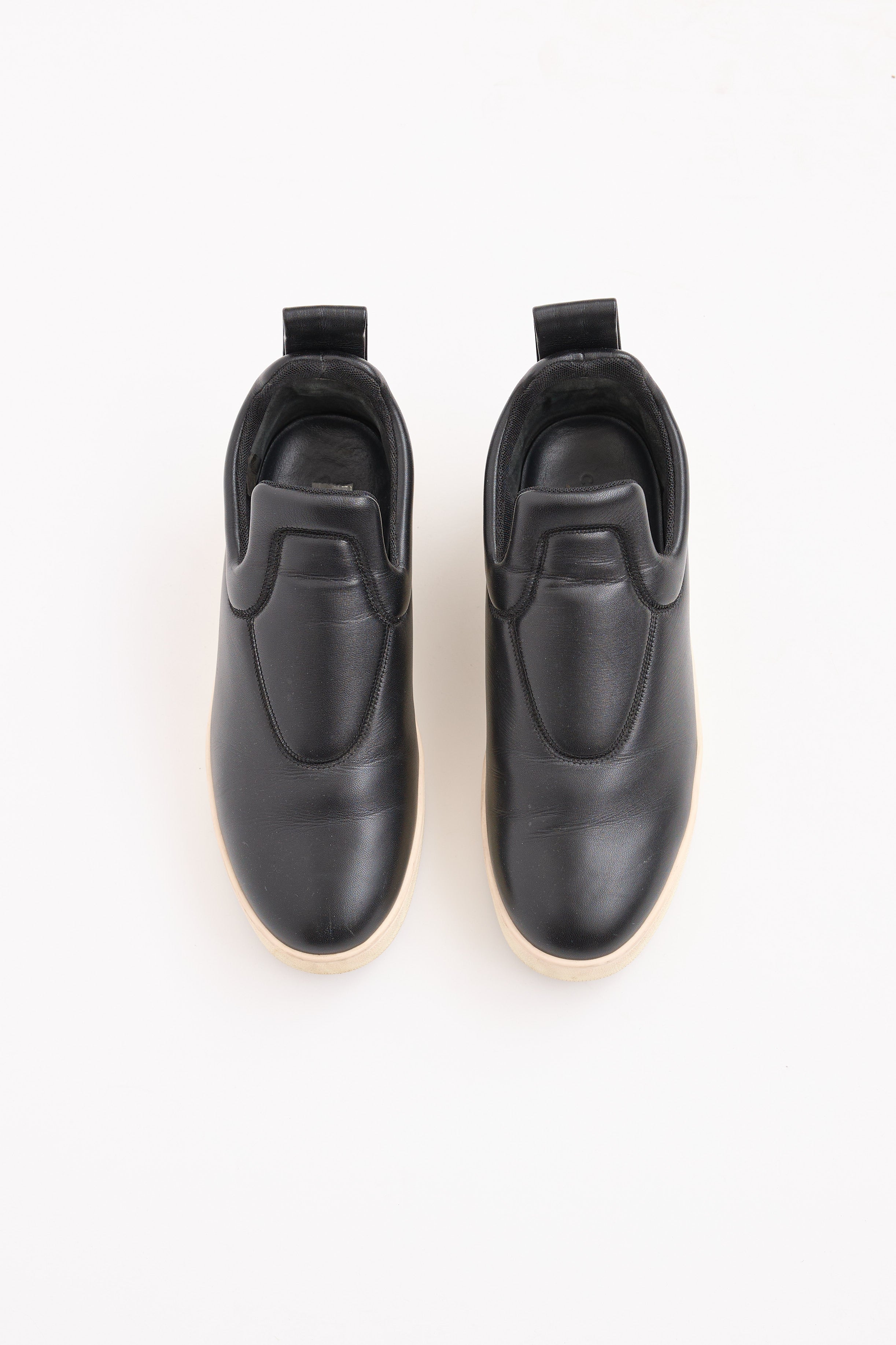 Celine Leather Slip On Sneaker