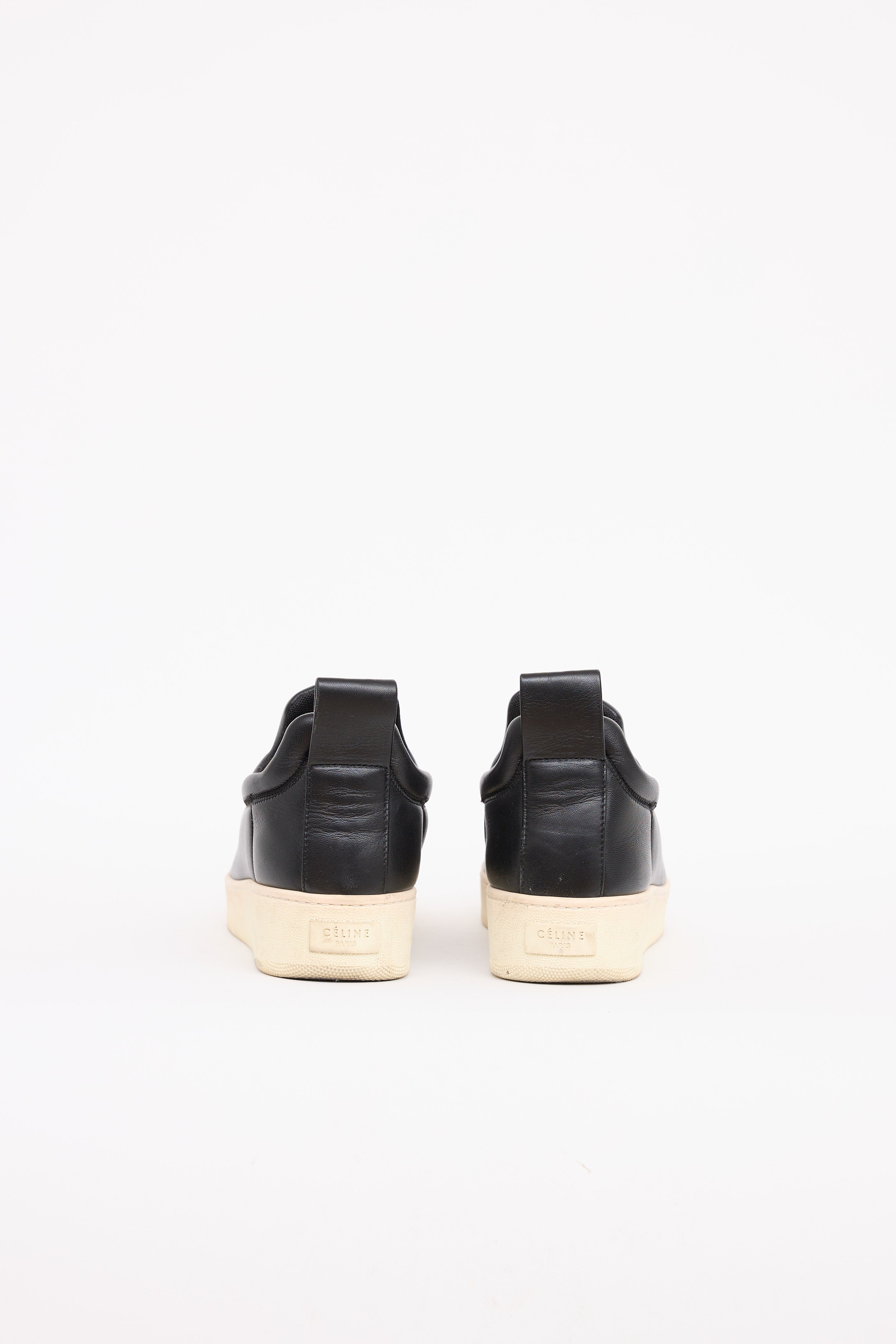 Celine Leather Slip On Sneaker