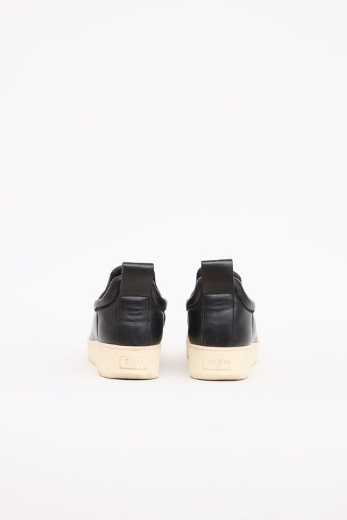 Celine Leather Slip On Sneaker