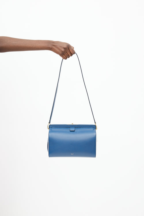 Celine Blue & Gold Doctor Bag
