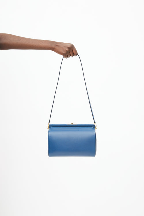 Celine Blue & Gold Doctor Bag