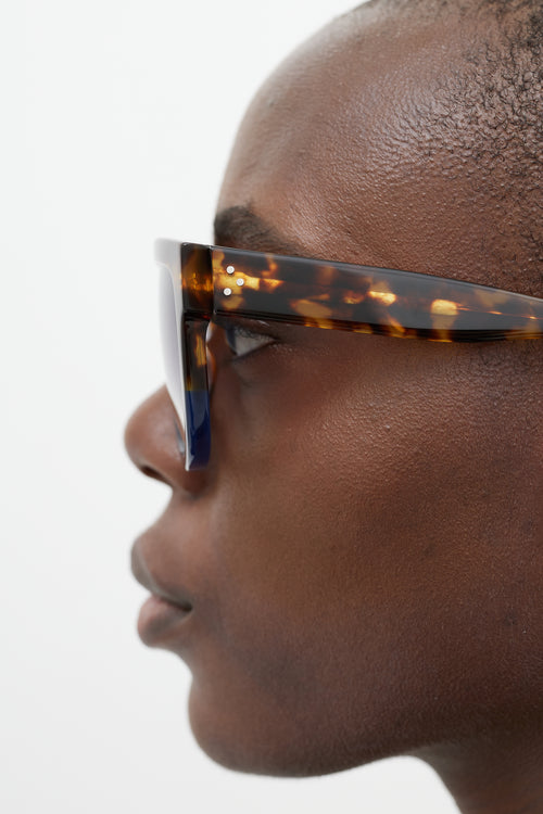 Celine Brown & Blue CL41026 Sunglasses
