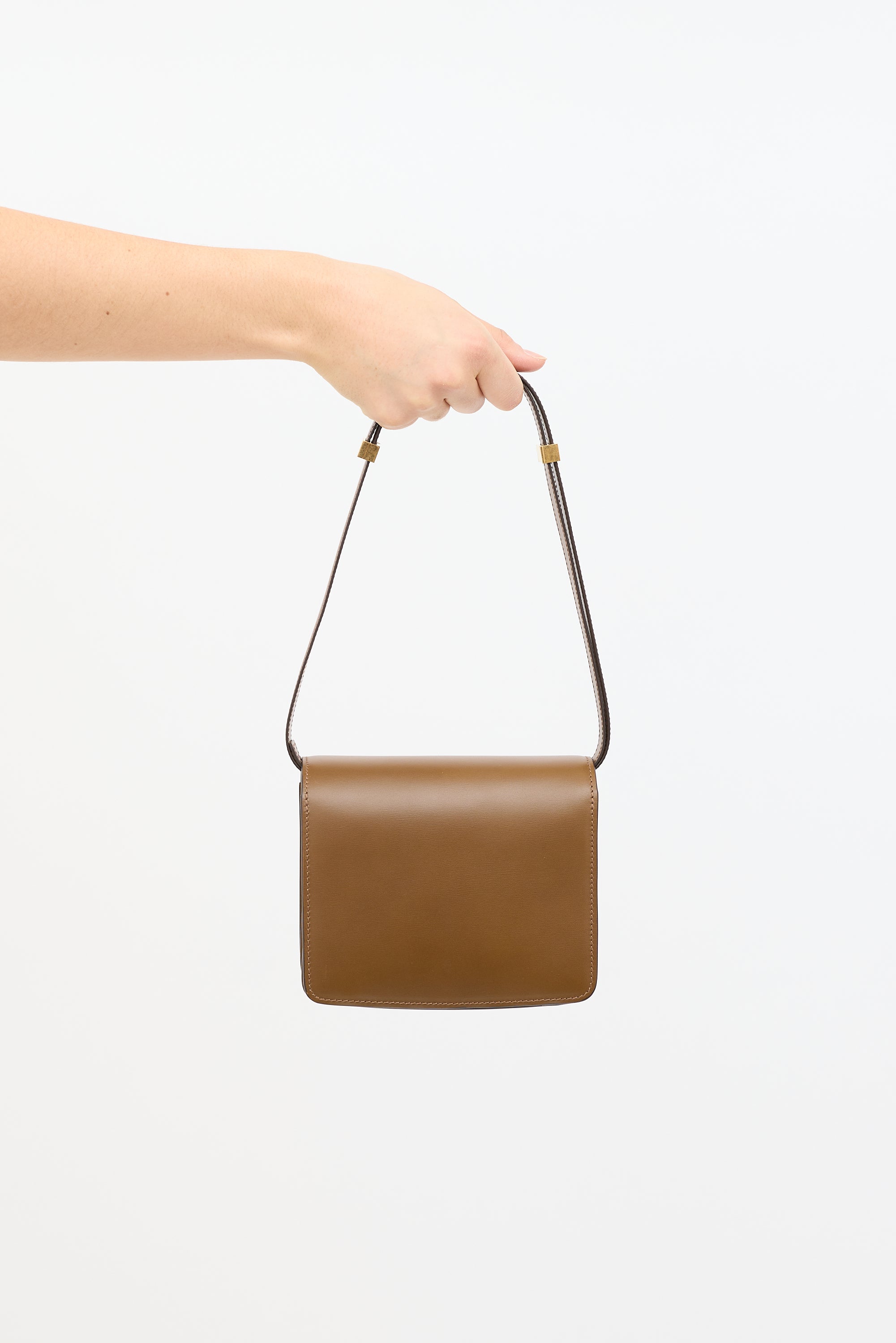 Celine Leather Small Classic Box Crossbody Bag