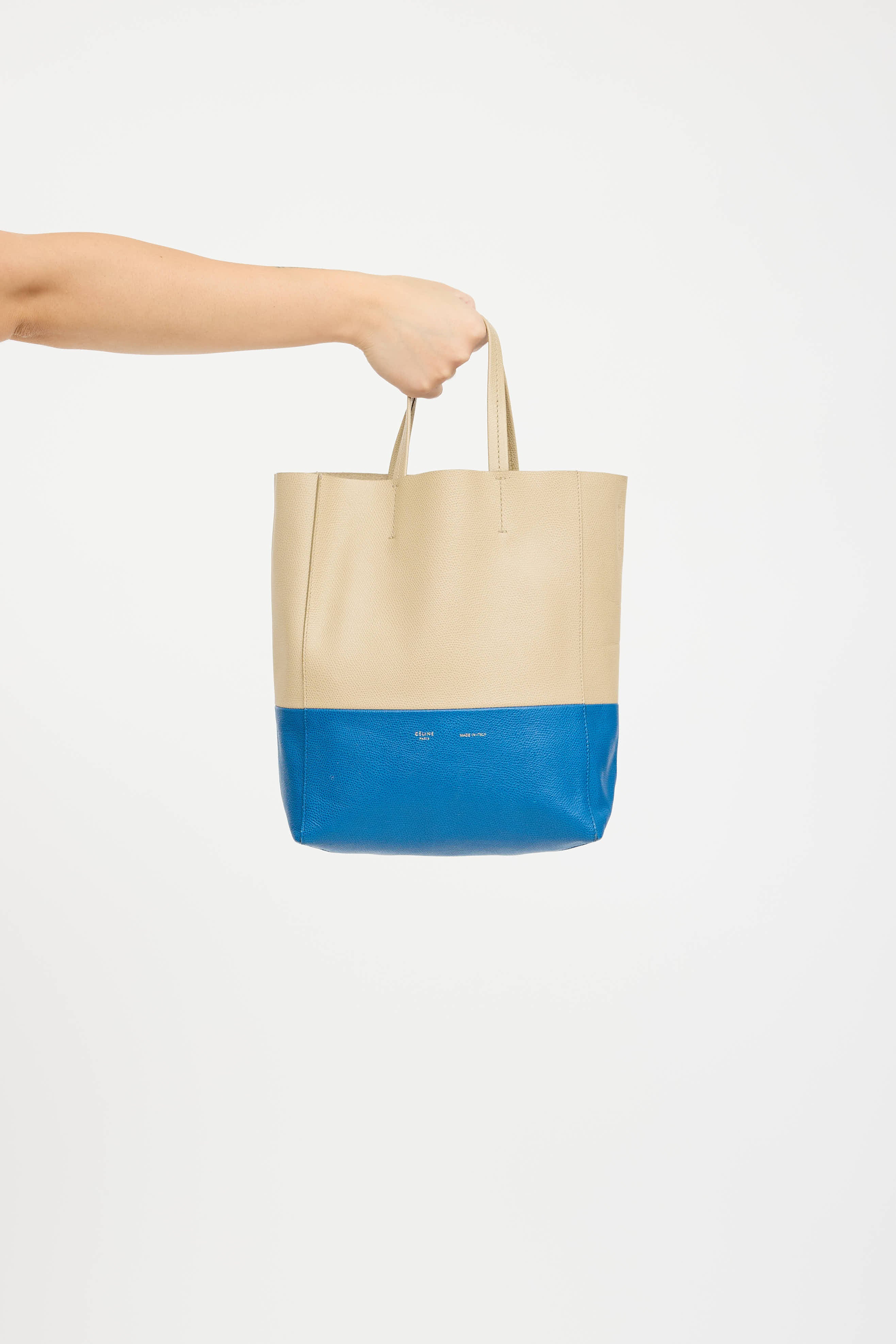 Celine Small Vertical Bi-Cabas Tote Bag