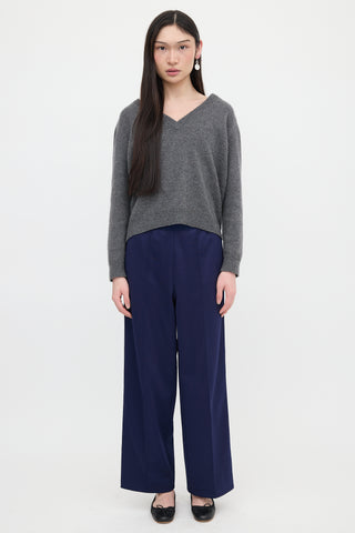 Celine Cashmere V-Neck Sweater