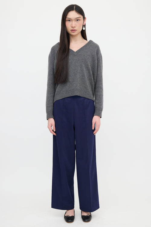 Celine Cashmere V-Neck Sweater