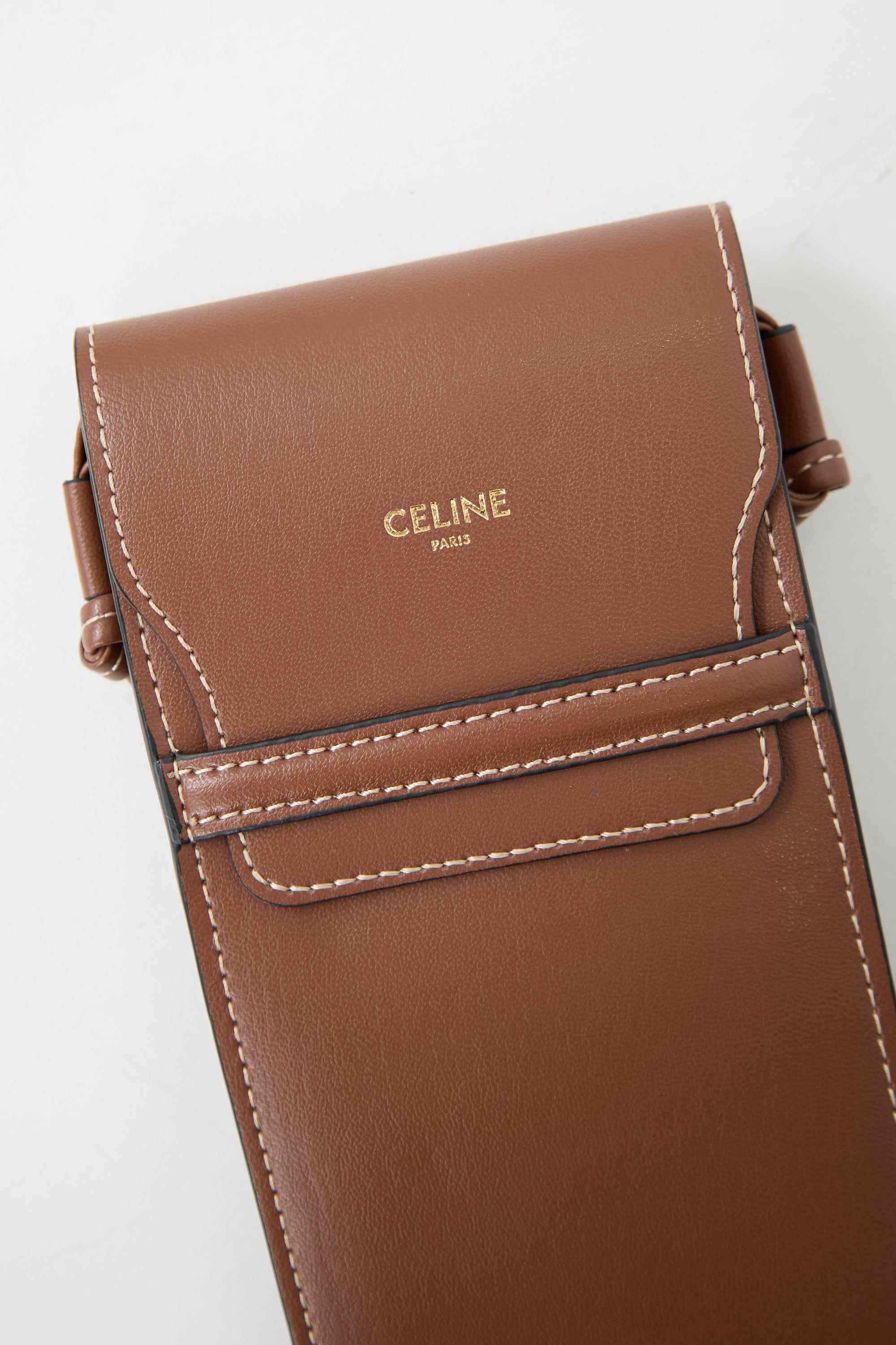 Celine Leather Crossbody Pouch